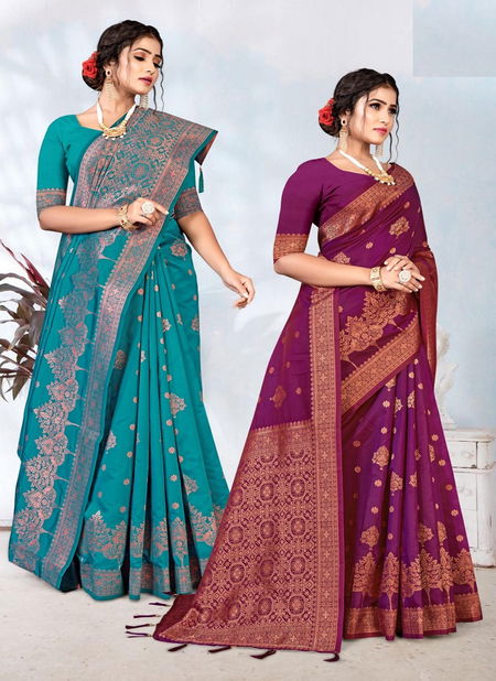 Keshrin By Ynf Banarasi Daily Wear Sarees Catalog
 Catalog